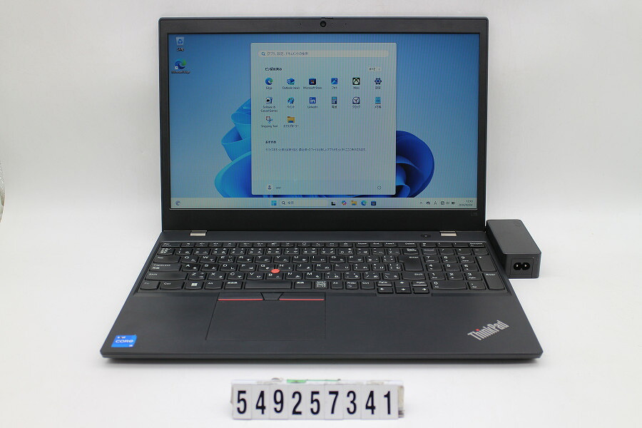 Lenovo ThinkPad L15 Gen2 Core i5 1135G7 2.4GHz/8GB/256GB(SSD)/15.6W/FWXGA(1366x768)/Win11 キー文字消えあり【中古】【20260204】