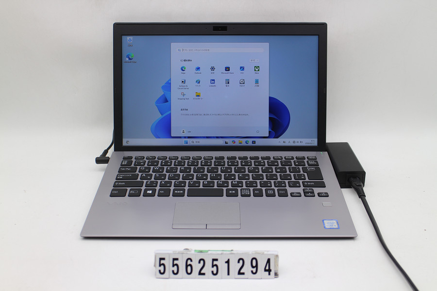 VAIO VJPG11C11N Core i5 8250U 1.6GHz/8GB/256GB(SSD)/13.3W/FHD(1920x1080)/Win11 画面シミあり【中古】【20260225】