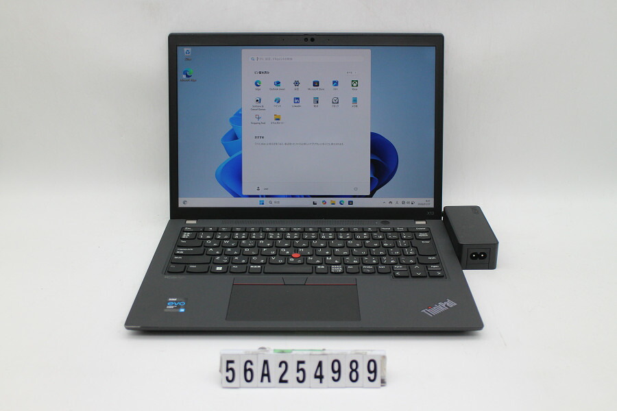 Lenovo ThinkPad X13 Gen2 Core i5 1135G7 2.4GHz/8GB/256GB(SSD)/13.3W/WUXGA(1920x1200)/Win11 手がかり文字記号消えあり【中古】【20260203】