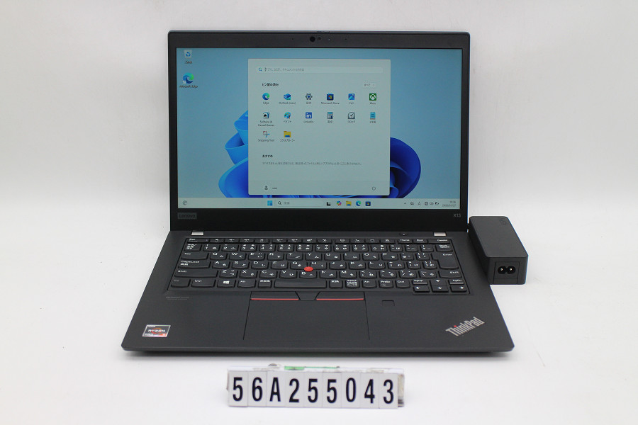 Lenovo ThinkPad X13 Gen1 Ryzen 5 Pro 4650U 2.1GHz/8GB/256GB(SSD)/13.3W/FHD(1920x1080)/Win11 キー文字消えあり【中古】【20260203】