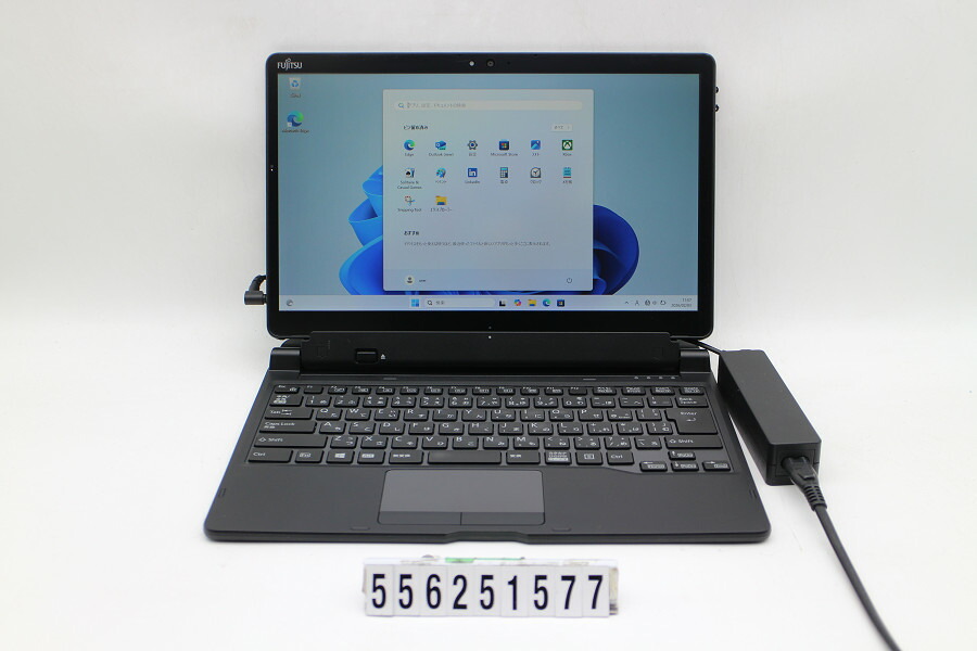 富士通 ARROWS Tab Q739/AE Core i3 8145U 2.1GHz/4GB/128GB(SSD)/13.3W/FHD(1920x1080) タッチパネル/Win11【中古】【20260205】 スマートフォン・タブレット-タブレットPC本体