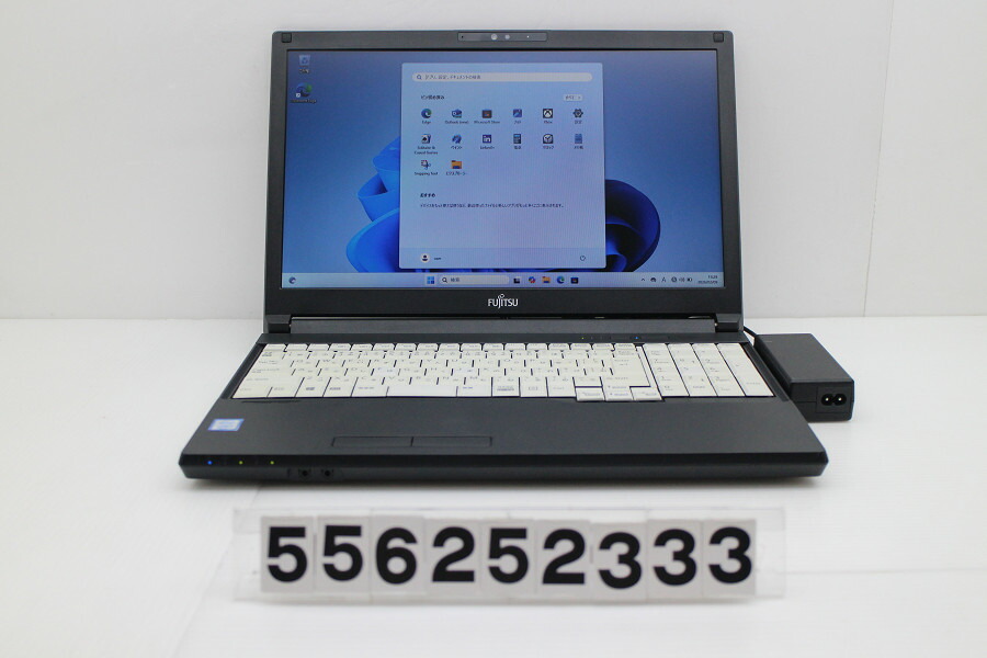 富士通 LIFEBOOK A579/CX Core i3 8145U 2.1GHz/8GB/256GB(SSD)/Multi/15.6W/FWXGA(1366x768)/Win11 外装黄ばみあり【中古】【20260212】