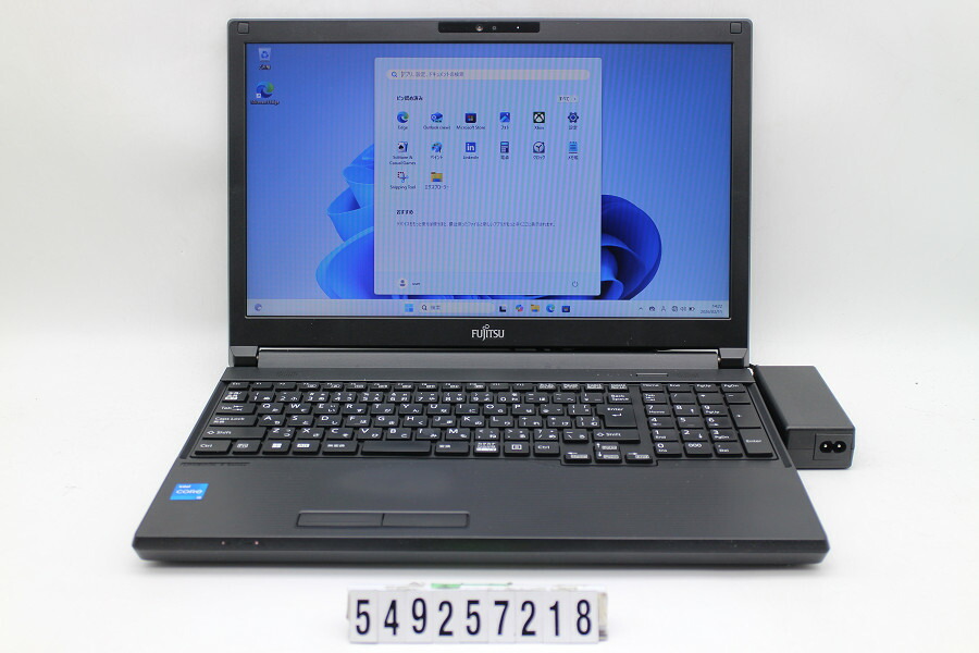 富士通 LIFEBOOK A5512/K Core i5 1245U 2.5GHz/16GB/256GB(SSD)/Multi/15.6W/FWXGA(1366x768)/Win11 手がかり文字記号消えあり【中古】【20260217】
