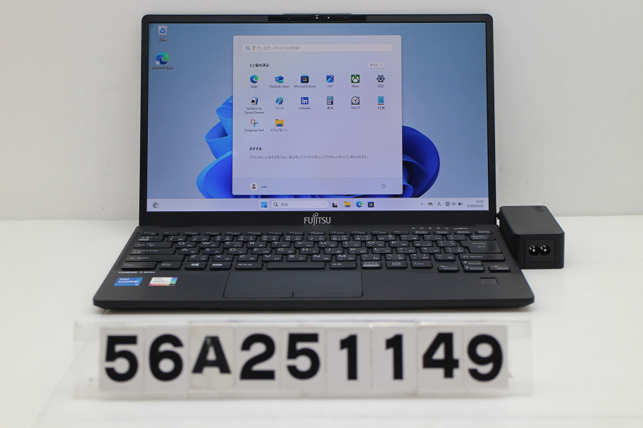 富士通 LIFEBOOK U9311/F Core i5 1145G7 2.6GHz/8GB/256GB(SSD)/13.3W/FHD(1920x1080)/Win11 画面シミあり【中古】【20260331】