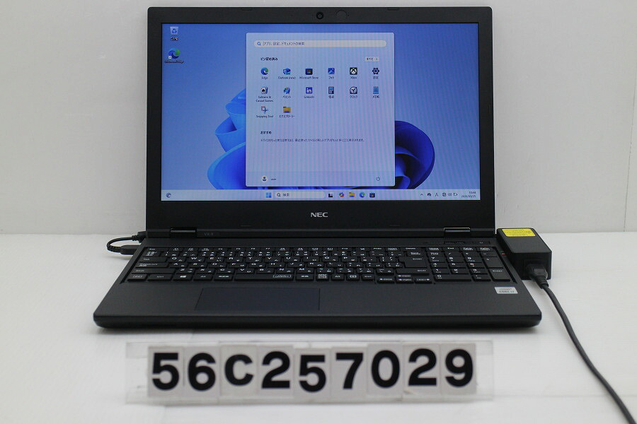 【ジャンク品】NEC マイコン-VKH18XZG9 Core i7 10610U 1.8GHz/16GB/256GB(SSD)/ヴィデオディスク/15.6W/FWXGA(1366x768)/Win11【中古】【20260331】