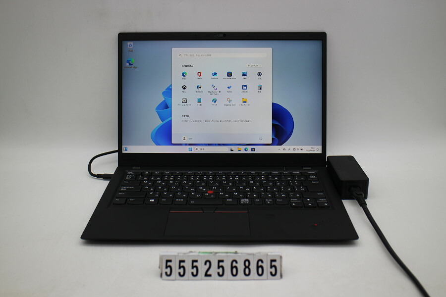 Lenovo ThinkPad X1 Carbon 6th Gen Core i5 8350U 1.7GHz/8GB/256GB/FHD(1920x1080) タッチパネル/Win11 外装塗装ハゲあり【中古】【20250806】