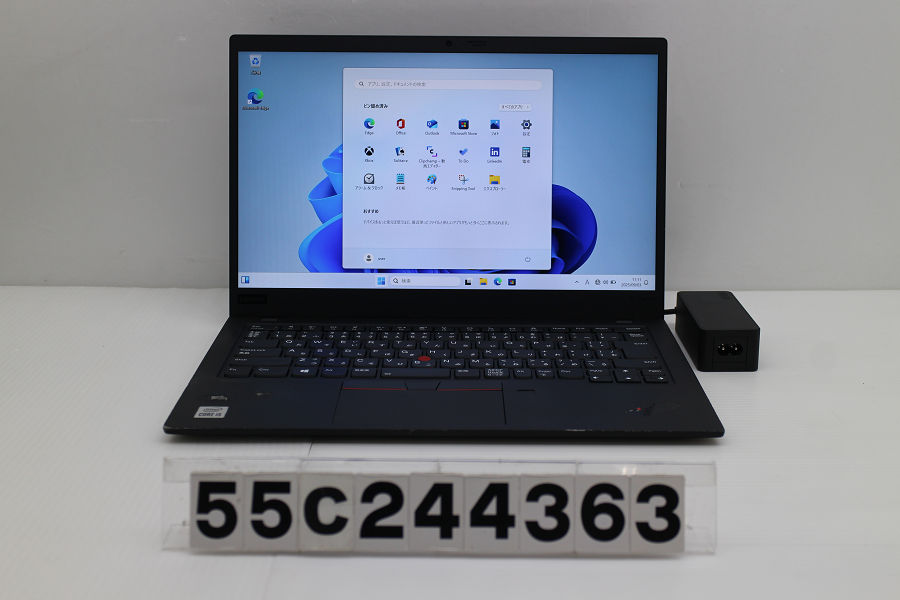 Lenovo ThinkPad X1 Carbon 8th Gen Core i5 10210U 1.6GHz/8GB/256GB(SSD)/14W/FHD(1920x1080)/Win11【中古】【20250909】