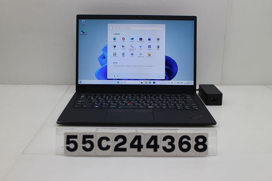 Lenovo ThinkPad X1 Carbon 8th Gen Core i5 10210U 1.6GHz/8GB/256GB(SSD)/14W/FHD(1920x1080)/Win11【中古】【20250909】
