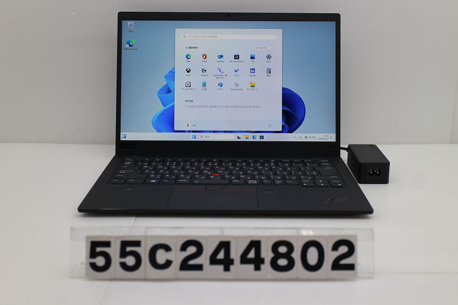 Lenovo ThinkPad X1 Carbon 8th Gen Core i5 10210U 1.6GHz/8GB/256GB(SSD)/14W/FHD(1920x1080)/Win11【中古】【20250904】