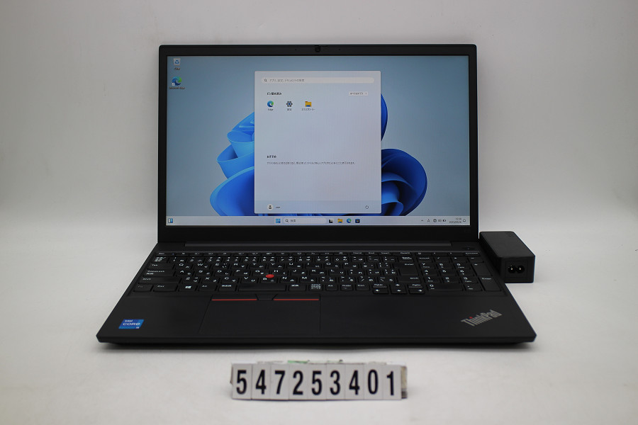 Lenovo ThinkPad E15 Gen2 Core i5 1135G7 2.4GHz/8GB/256GB(SSD)/15.6W/FHD(1920x1080)/Win11【中古】【20250930】