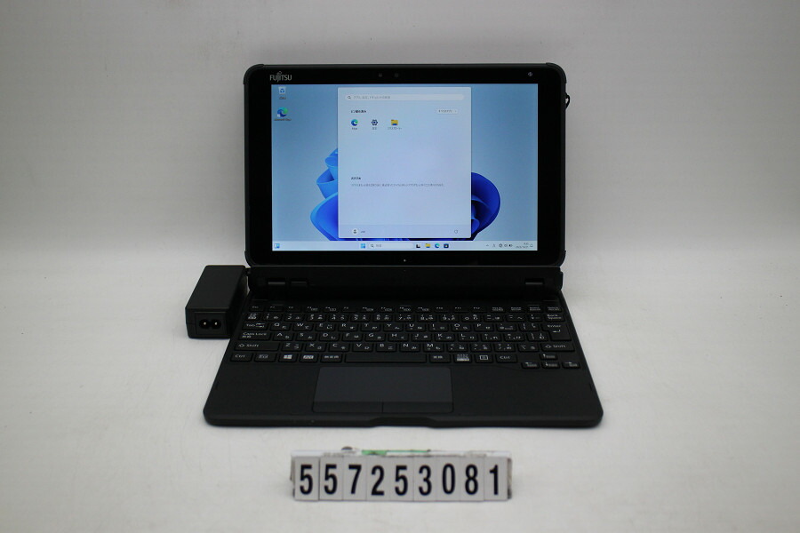 富士通 ARROWS Tab Q5010/DEG Celeron N4000 1.1GHz/4GB/128GB/10.1W/WUXGA(1920x1200) タッチパネル/Win11【中古】【20251024】 スマートフォン・タブレット-タブレットPC本体