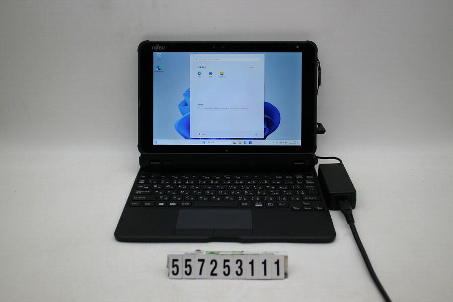 富士通 ARROWS Tab Q5010/DEG Celeron N4000 1.1GHz/4GB/128GB/10.1W/WUXGA(1920x1200) タッチパネル/Win11【中古】【20251024】 タブレットPC本体-スマートフォン・タブレット