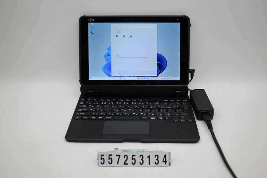 富士通 ARROWS Tab Q5010/DEG Celeron N4000 1.1GHz/4GB/128GB/10.1W/WUXGA(1920x1200) タッチパネル/Win11【中古】【20251030】 タブレットPC本体-スマートフォン・タブレット