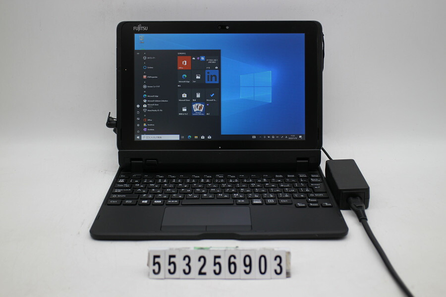 富士通 ARROWS Tab Q508/SE Atom X7 Z8700 1.6GHz/4GB/128GB/10.1W/WUXGA(1920x1200) タッチパネル/Win10【中古】【20251121】 タブレットPC本体-スマートフォン・タブレット