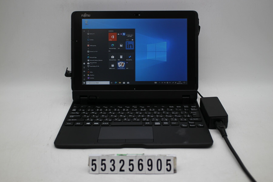 富士通 ARROWS Tab Q508/SE Atom X7 Z8700 1.6GHz/4GB/128GB/10.1W/WUXGA(1920x1200) タッチパネル/Win10【中古】【20251121】 タブレットPC本体-スマートフォン・タブレット