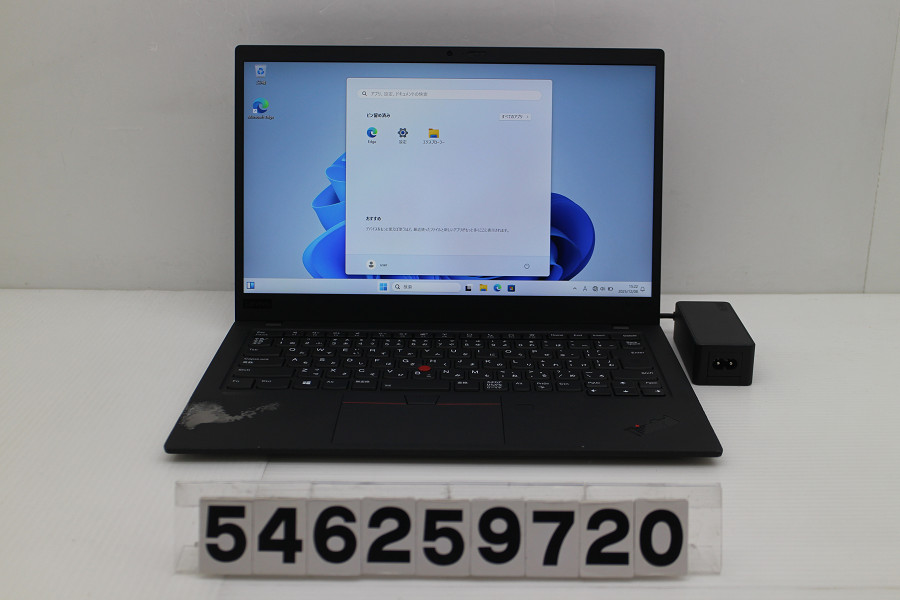 Lenovo ThinkPad X1 Carbon 8th Gen Core i5 10210U 1.6GHz/8GB/256GB(SSD)/14W/FHD(1920x1080)/Win11 パームペンキ塗りハゲあり【中古】【20251216】