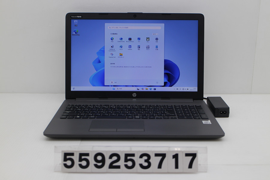 hp 250 G7 Core i5 1035G1 1GHz/8GB/256GB(SSD)/Multi/15.6W/FWXGA(1366x768)/Win11【中古】【20251218】