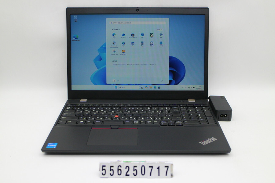 Lenovo ThinkPad L15 Gen2 Core i5 1135G7 2.4GHz/8GB/256GB(SSD)/15.6W/FWXGA(1366x768)/Win11 手がかり文字記号消えあり【中古】【20260109】