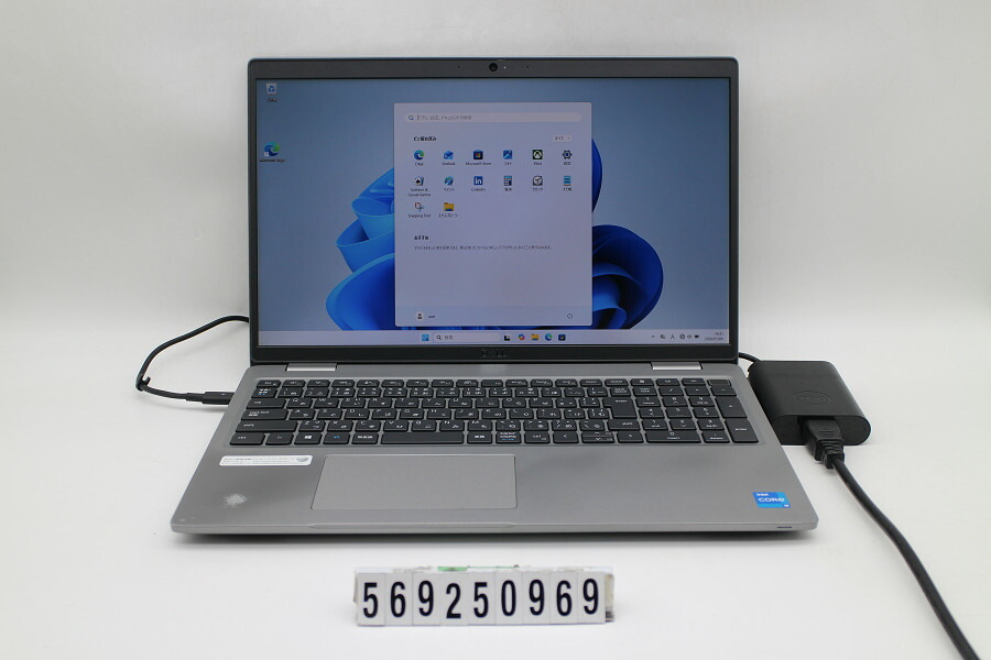 DELL Latitude 5520 Core i5 1145G7 2.6GHz/8GB/512GB(SSD)/15.6W/FHD(1920x1080)/Win11 外装ハゲあり【中古】【20260109】