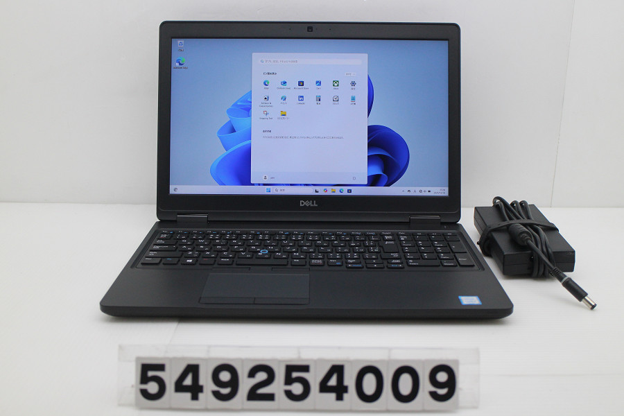 DELL Precision 3530 Core i7 8750H 2.2GHz/8GB/256GB(SSD)/15.6W/FHD(1920x1080)/Win11/Quadro P600【中古】【20251226】