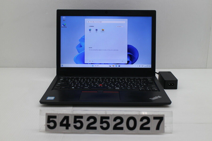 Lenovo ThinkPad L380 Core i5 8250U 1.6GHz/8GB/256GB(SSD)/13.3W/FWXGA(1366x768)/Win11【中古】【20260109】