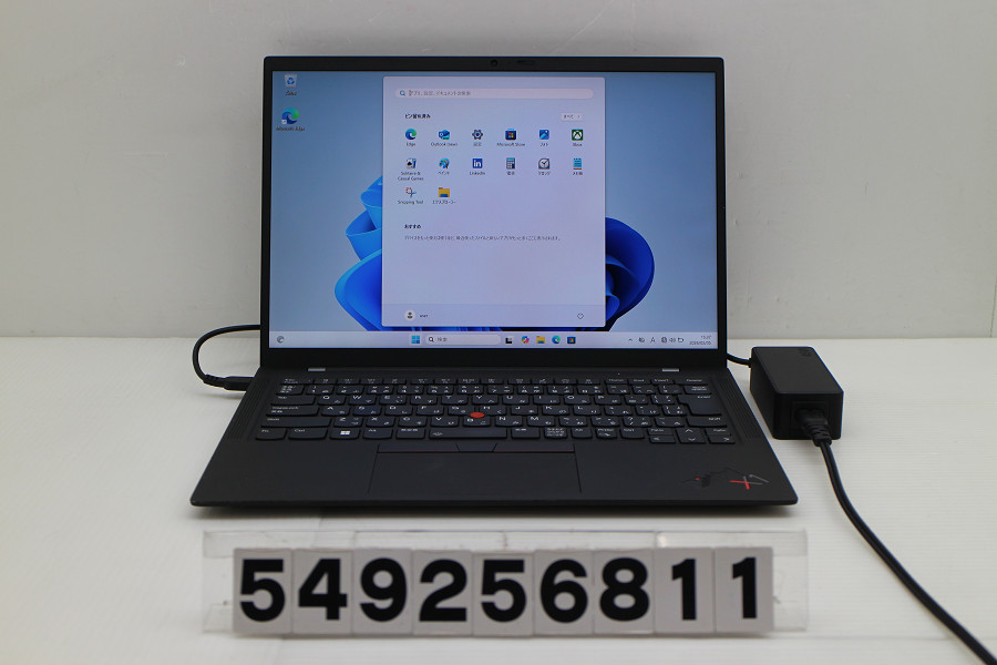 Lenovo ThinkPad X1 Carbon 9th Gen Core i5 1135G7 2.4GHz/8GB/256GB(SSD)/14W/WUXGA(1920x1200)/Win11【中古】【20260210】