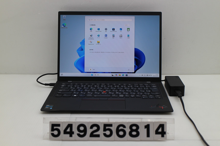 Lenovo ThinkPad X1 Carbon 9th Gen Core i5 1135G7 2.4GHz/8GB/256GB(SSD)/14W/WUXGA(1920x1200)/Win11【中古】【20260210】