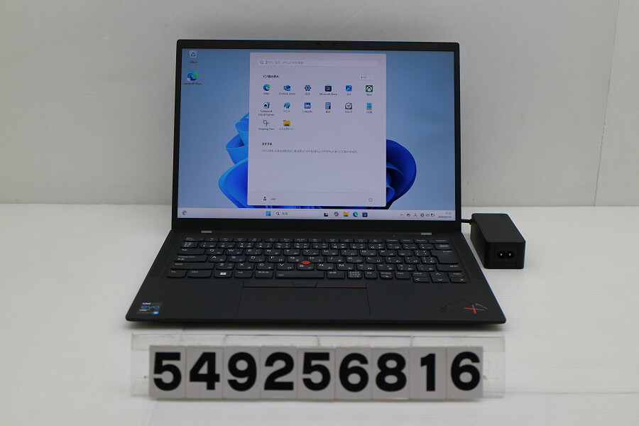 Lenovo ThinkPad X1 Carbon 9th Gen Core i5 1135G7 2.4GHz/8GB/256GB(SSD)/14W/WUXGA(1920x1200)/Win11【中古】【20260210】