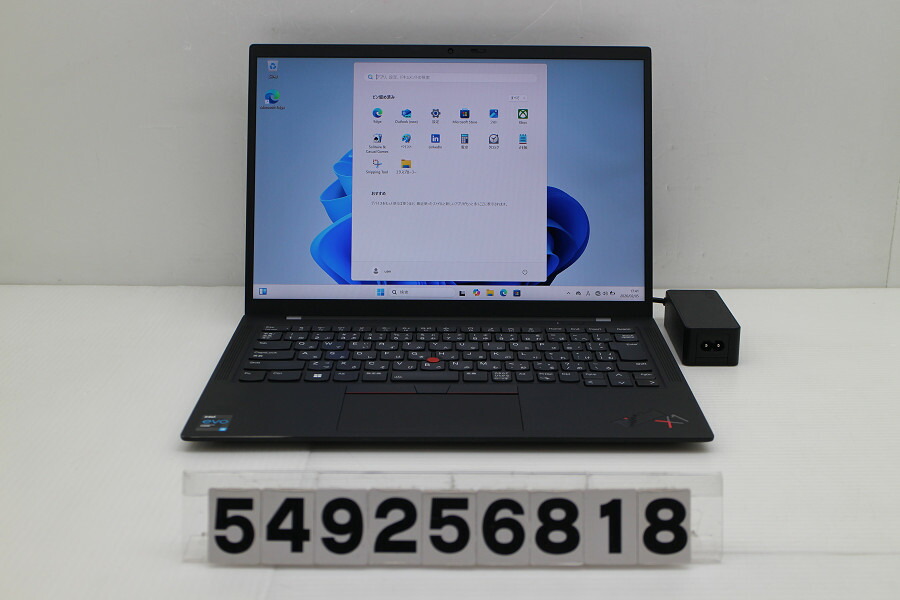 Lenovo ThinkPad X1 Carbon 9th Gen Core i5 1135G7 2.4GHz/8GB/256GB(SSD)/14W/WUXGA(1920x1200)/Win11【中古】【20260210】