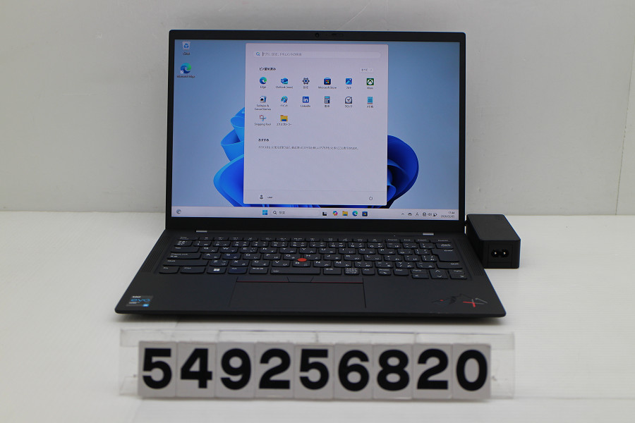 Lenovo ThinkPad X1 Carbon 9th Gen Core i5 1135G7 2.4GHz/8GB/256GB(SSD)/14W/WUXGA(1920x1200)/Win11【中古】【20260210】