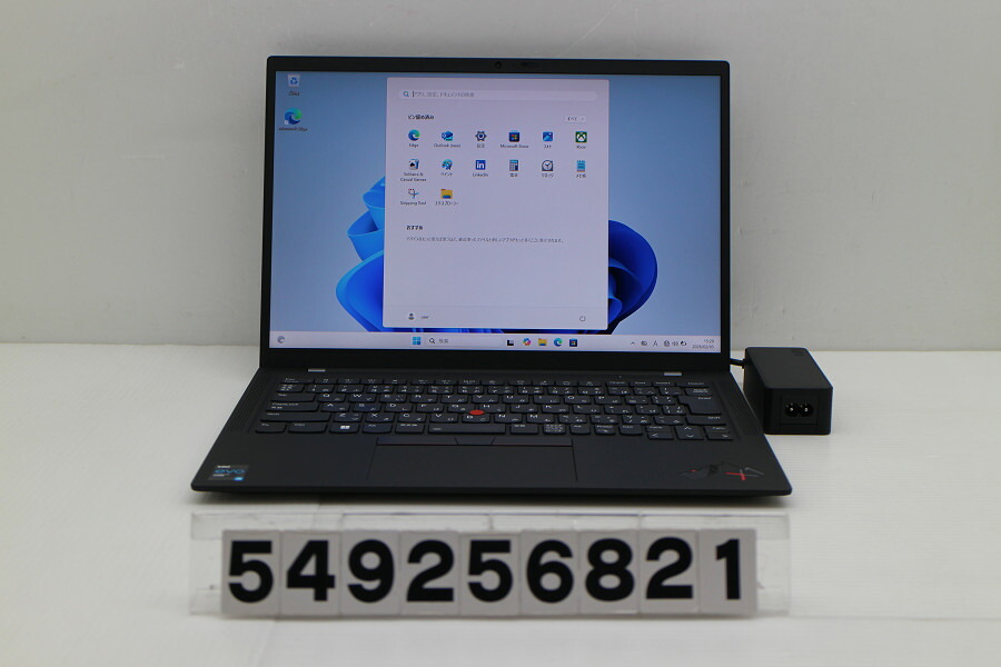 Lenovo ThinkPad X1 Carbon 9th Gen Core i5 1135G7 2.4GHz/8GB/256GB(SSD)/14W/WUXGA(1920x1200)/Win11【中古】【20260210】