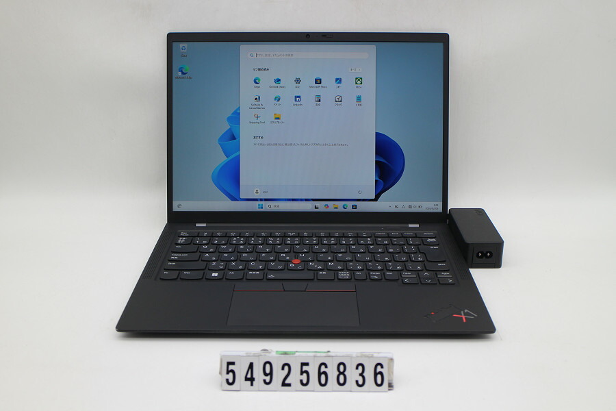 Lenovo ThinkPad X1 Carbon 9th Gen Core i5 1135G7 2.4GHz/8GB/256GB(SSD)/14W/WUXGA(1920x1200)/Win11【中古】【20260210】