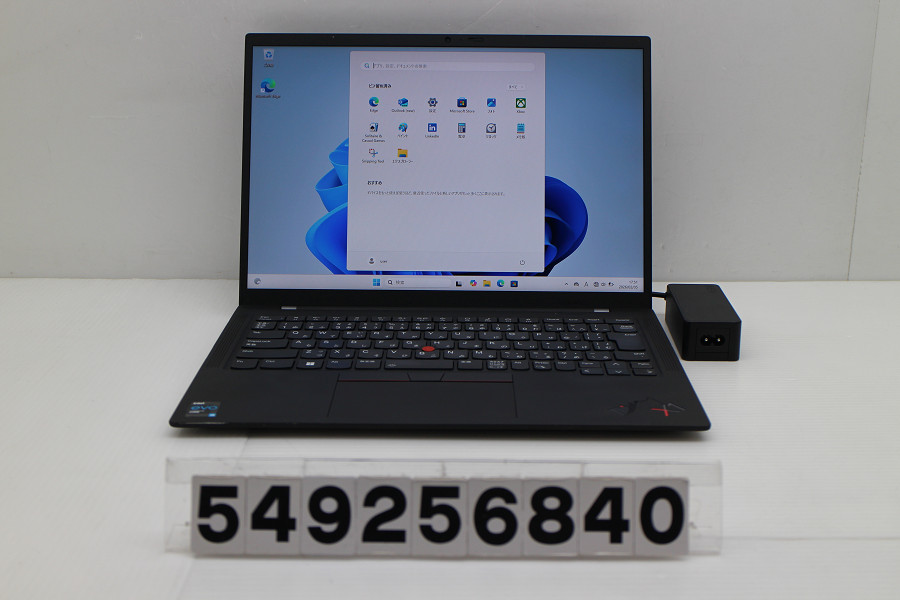 Lenovo ThinkPad X1 Carbon 9th Gen Core i5 1135G7 2.4GHz/8GB/256GB(SSD)/14W/WUXGA(1920x1200)/Win11【中古】【20260210】