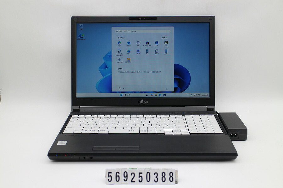 富士通 LIFEBOOK A5510/D Core i3 10110U 2.1GHz/8GB/256GB(SSD)/DVD/15.6W/FWXGA(1366x768)/Win11 画面キズあり【中古】【20260121】