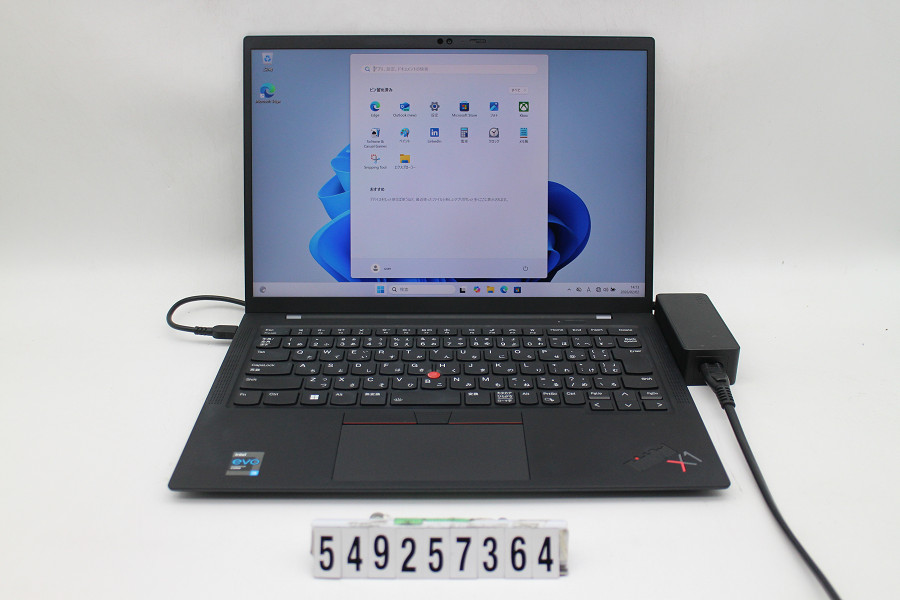 Lenovo ThinkPad X1 Carbon 9th Gen Core i5 1135G7 2.4GHz/8GB/256GB(SSD)/14W/WUXGA(1920x1200)/Win11【中古】【20260204】