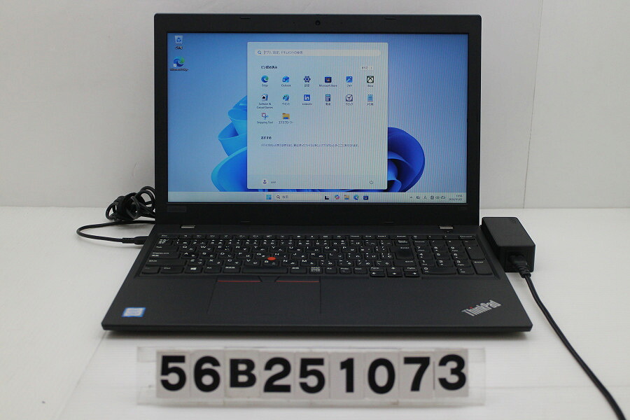 Lenovo ThinkPad L590 Core i5 8265U 1.6GHz/8GB/256GB(SSD)/15.6W/FWXGA(1366x768)/Win11【中古】【20260212】