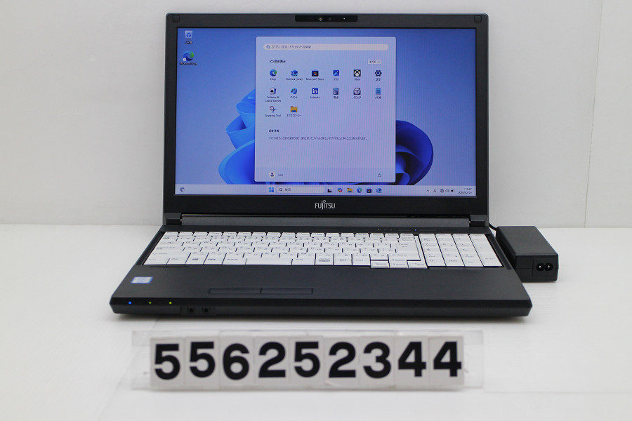 富士通 LIFEBOOK A579/CX Core i3 8145U 2.1GHz/8GB/512GB(SSD)/Multi/15.6W/FWXGA(1366x768)/Win11【中古】【20260227】 19,710円