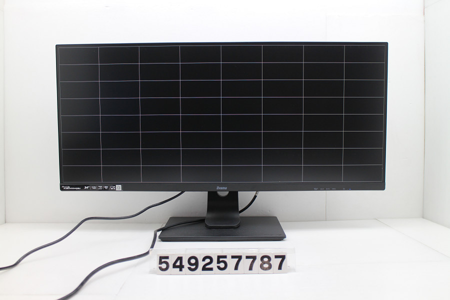 iiyama ProLite XUB3493WQSU 34インチ UWQHD(3440x1440)液晶モニター HDMI ×2/DisplayPort×1【中古】【20260310】