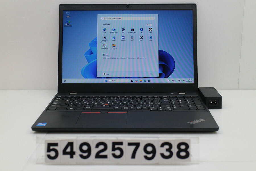 Lenovo ThinkPad L15 Gen2 Core i5 1135G7 2.4GHz/8GB/256GB/15.6W/FWXGA(1366x768)/Win11【中古】【20260324】｜TCEダイレクト店 32,565円