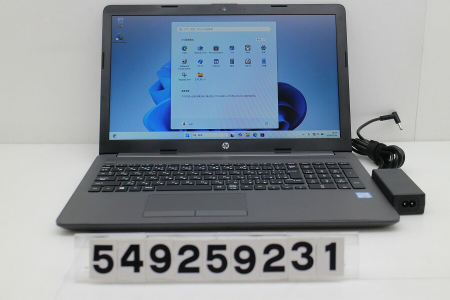 hp 250 G7 Core i5 8265U 1.6GHz/8GB/256GB(SSD)/Multi/15.6W/FWXGA(1366x768)/Win11【中古】【20260324】