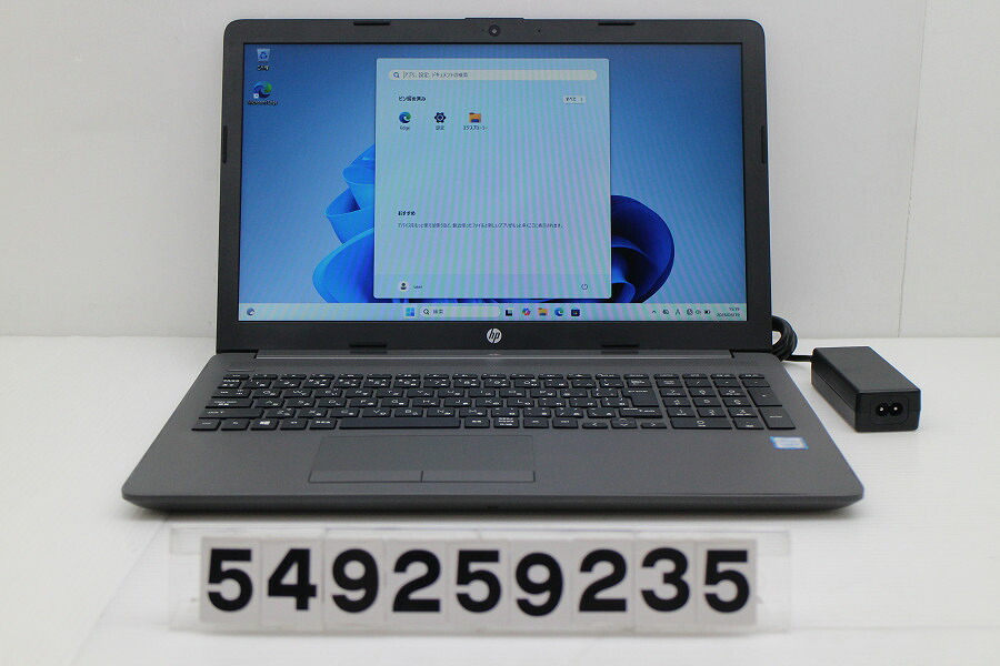 hp 250 G7 Core i5 8265U 1.6GHz/8GB/256GB(SSD)/Multi/15.6W/FWXGA(1366x768)/Win11【中古】【20260324】