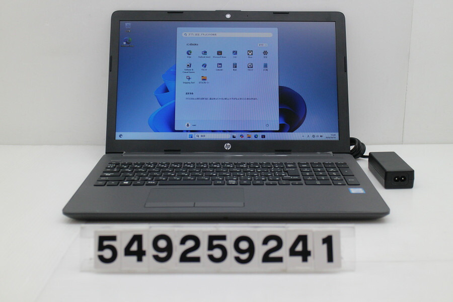 hp 250 G7 Core i5 8265U 1.6GHz/8GB/256GB(SSD)/Multi/15.6W/FWXGA(1366x768)/Win11【中古】【20260324】 22,862円