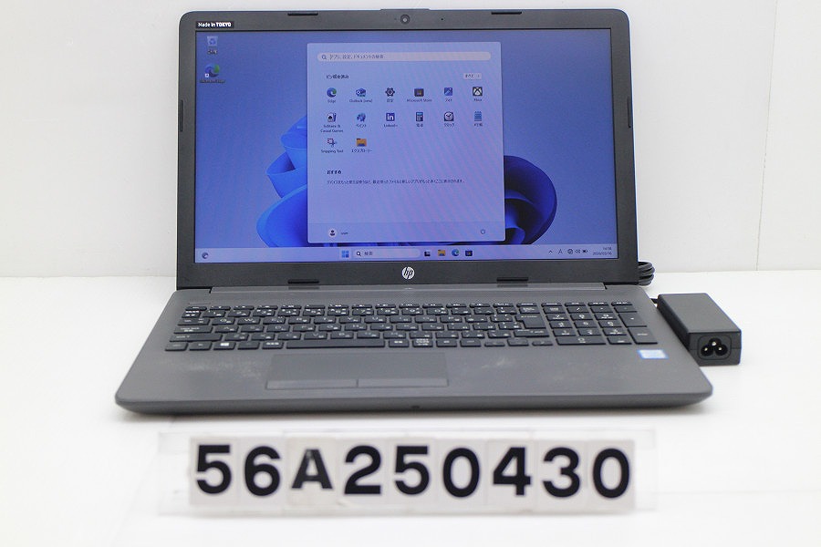 hp 250 G7 Core i5 8265U 1.6GHz/8GB/256GB(SSD)/Multi/15.6W/FWXGA(1366x768)/Win11【中古】【20260319】