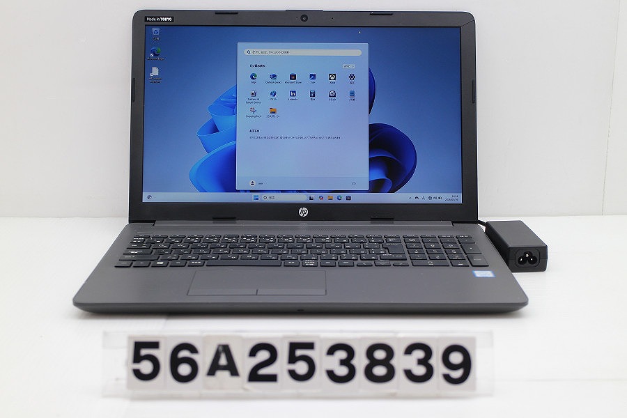 hp 250 G7 Core i5 8265U 1.6GHz/8GB/128GB(SSD)/Multi/15.6W/FHD(1920x1080)/Win11【中古】【20260319】
