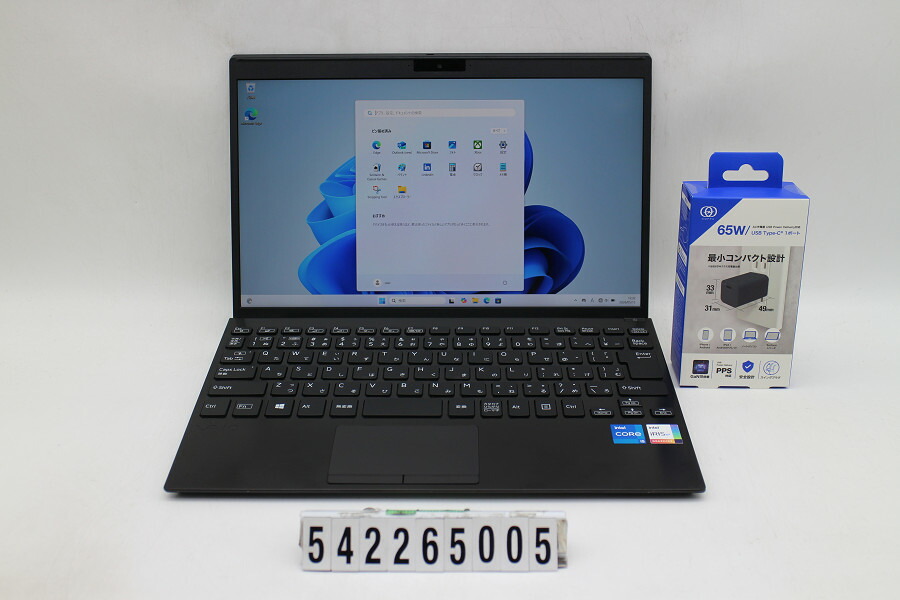 VAIO マイコン8829C12N Core i5 1135G7 2.4GHz/8GB/128GB(SSD)/12.5W/FHD(1920x1080)/Win11 画面鍵盤痕あり【中古】【20260521】