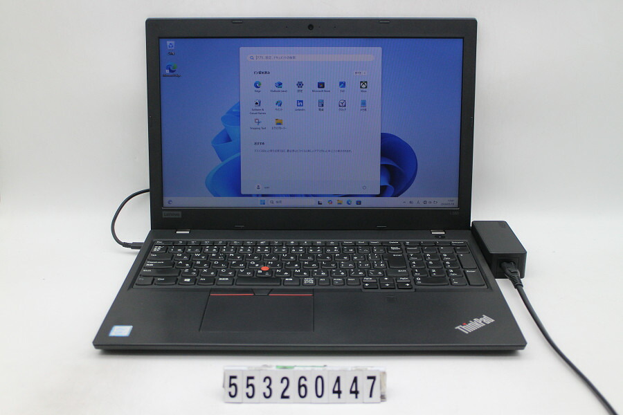 Lenovo ThinkPad L580 Core i5 8250U 1.6GHz/8GB/256GB(SSD)/15.6W/FWXGA(1366x768)/Win11 足懸かり文字記号消えあり【中古】【20260521】