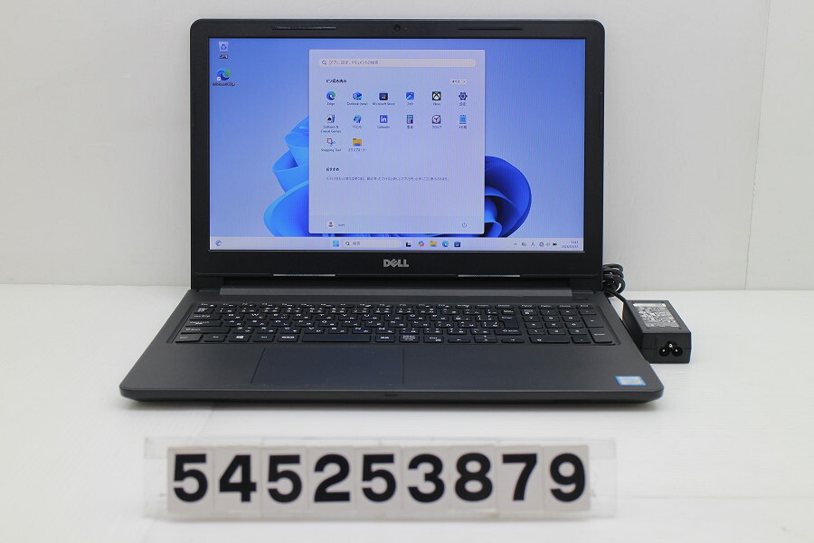 DELL Vostro 3578 Core i3 8130U 2.2GHz/8GB/256GB(SSD)/Multi/15.6W/FWXGA(1366x768)/Win11【中古】【20260407】