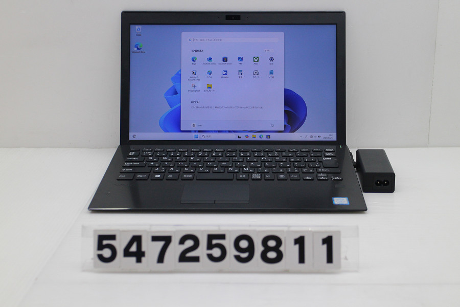 VAIO VJS132C11N Core i7 8550U 1.8GHz/16GB/256GB(SSD)/13.3W/FHD(1920x1080)/Win11 キー文字消えあり【中古】【20260416】