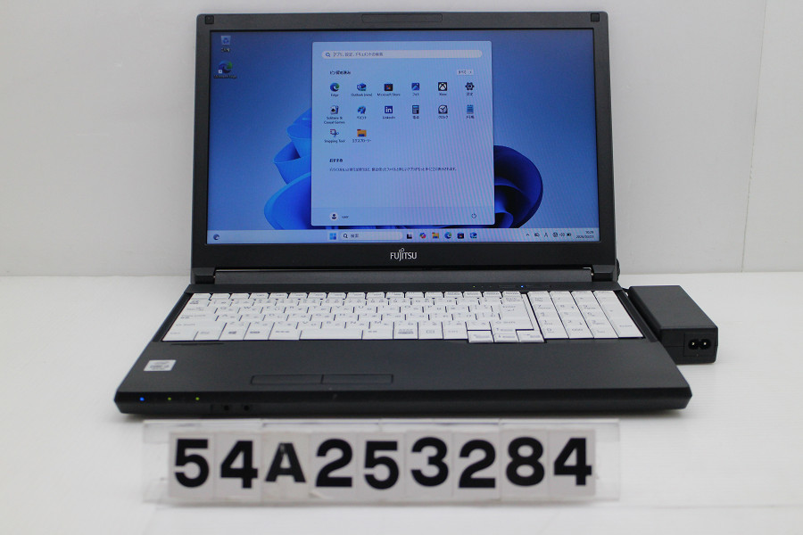 富士通 LIFEBOOK A5510/DW Core i3 10110U 2.1GHz/8GB/256GB(SSD)/Multi/15.6W/FWXGA(1366x768)/Win11【中古】【20260331】