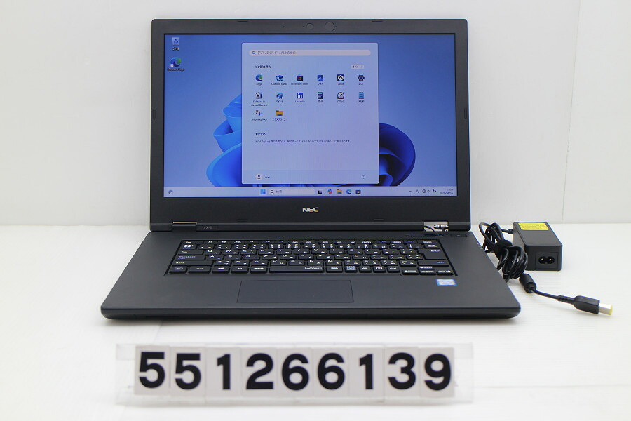 NEC PC-VKM16XZG6 Core i5 8365U 1.6GHz/8GB/256GB(SSD)/Multi/15.6W/FWXGA(1366x768)/Win11 ヒンジカバー欠品【中古】【20260416】